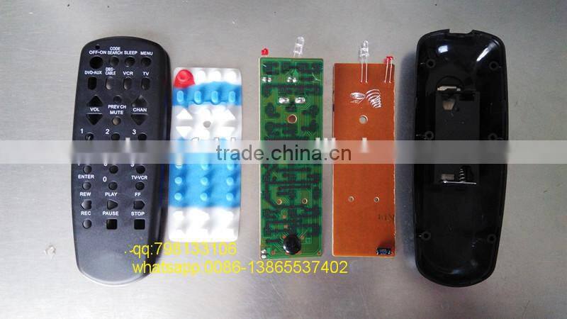 Black 52 Keys Original Vizi TV Remote Control VR17