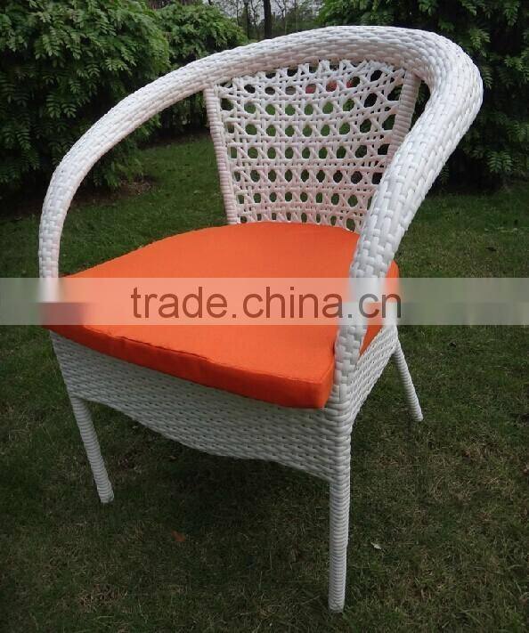 wicker rattan coffee table and chair/ patio tea set/ bistro set
