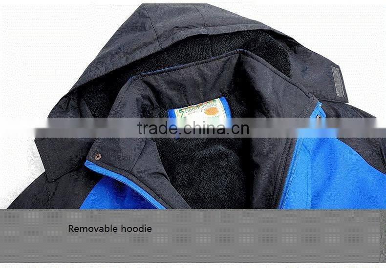 Outdoor Double Layer Windproof Ski Skiing PIZEX Shell Jacket