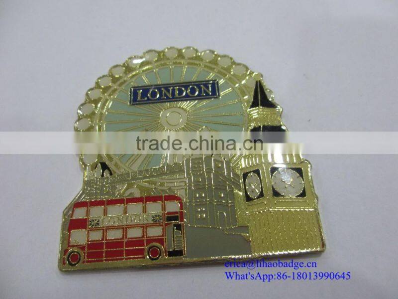 custom luxury 3d masonic brass lapel pin badge
