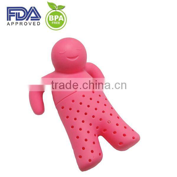 Tea Buddy Novelty Silicone Tea Infuser in Multiple Colors