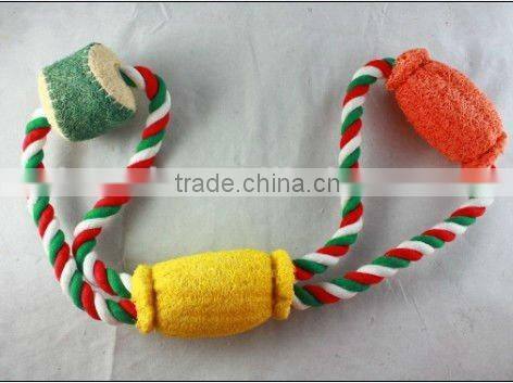 pet toy(loofah toy )