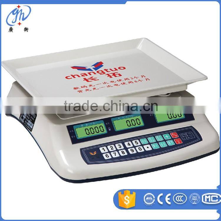 stainless steel electronic price computing scale / China competitive price electr