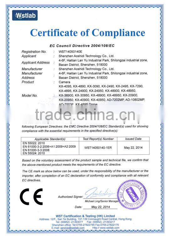 CMOS Dome IR HDCV HD-CVI Camera Full HD 1080P China CCTV Camera