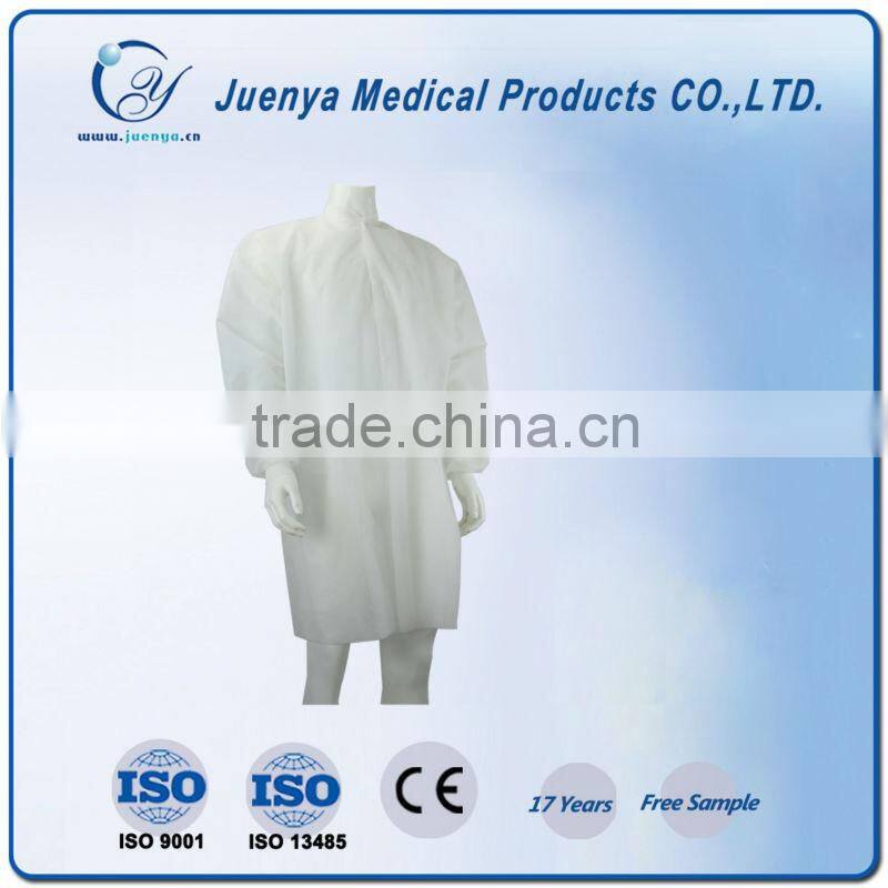 surgical disposable smock lab coat