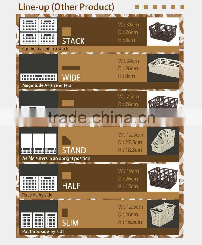 Wide variety of plastic stacking container for living room storage