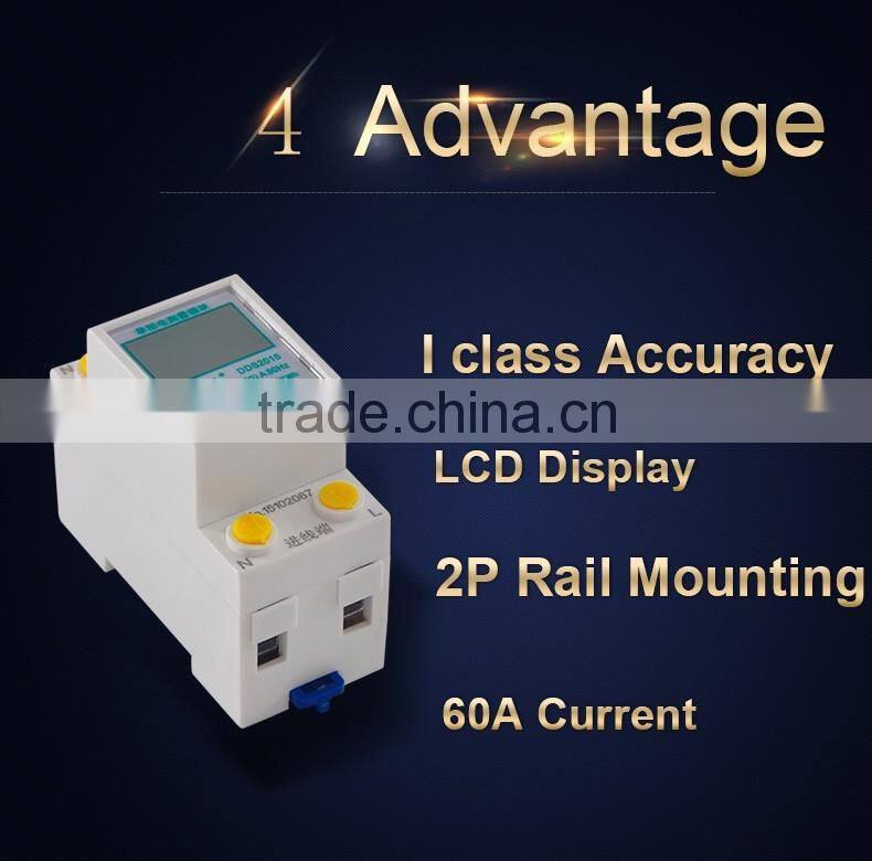 home wireless energy monitor / LCD digital energy meter calculate the cost of energy real-time voltage of the power
