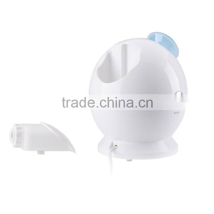 Factory price cute looking protable electric negative ion facial steamer for home use
