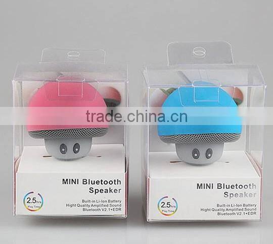 bathroom waterproof Bluetooth speaker size mushroom head sucker Car Handsfree Bluetooth Speaker