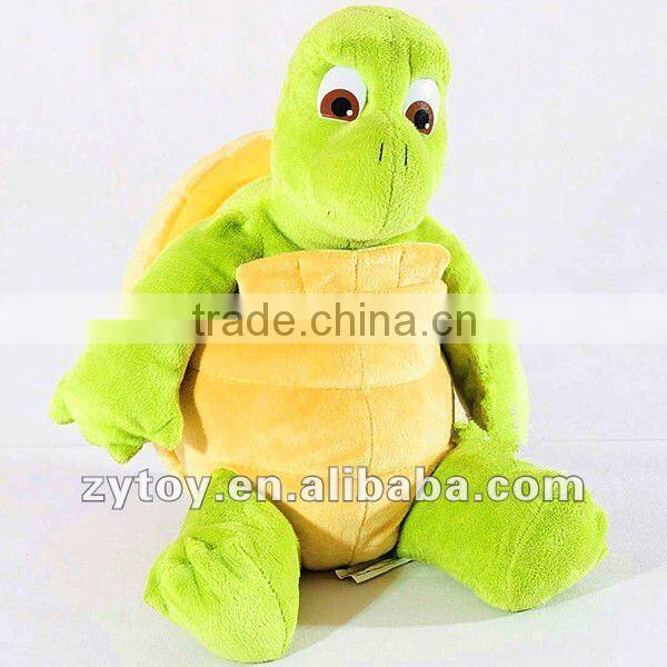 OEM/ODM plush turtle toy for ninja standing on the skateboard