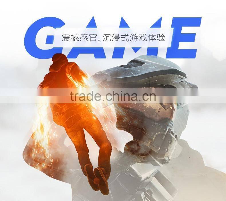 2016 Brand Origional Rock 3D VR Glass virtual reality helmet Gear Headset With Remote bluetooth joypad Game Controller