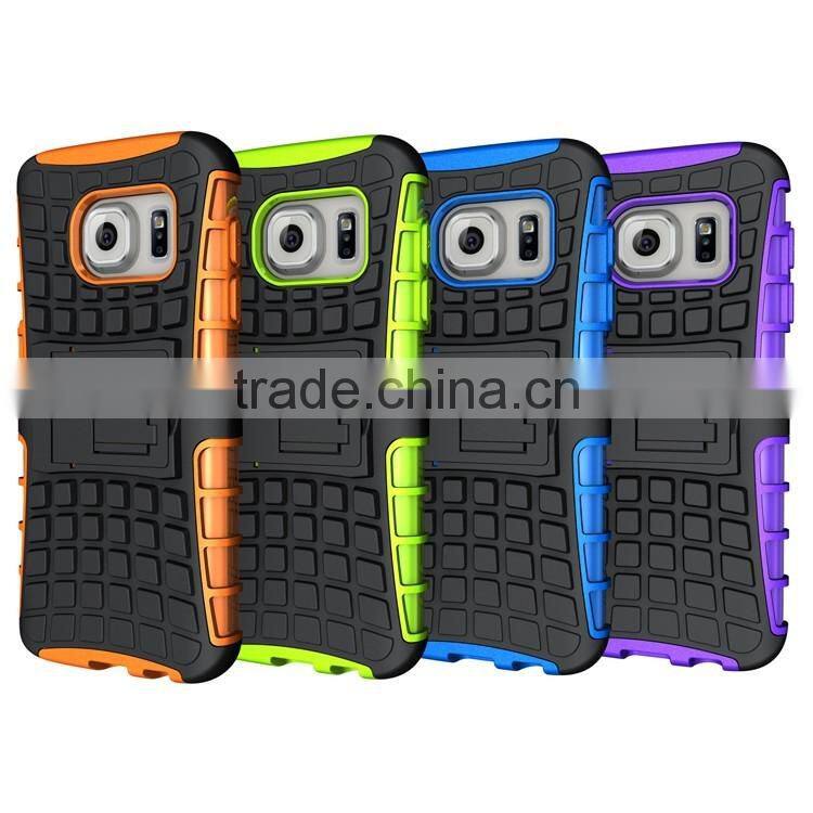 For Samsung GALAXY S7 EDGE G9350 G935F Armor CASE Heavy Duty Hybrid Rugged TPU Impact Kickstand ShockProof Tyre CASE