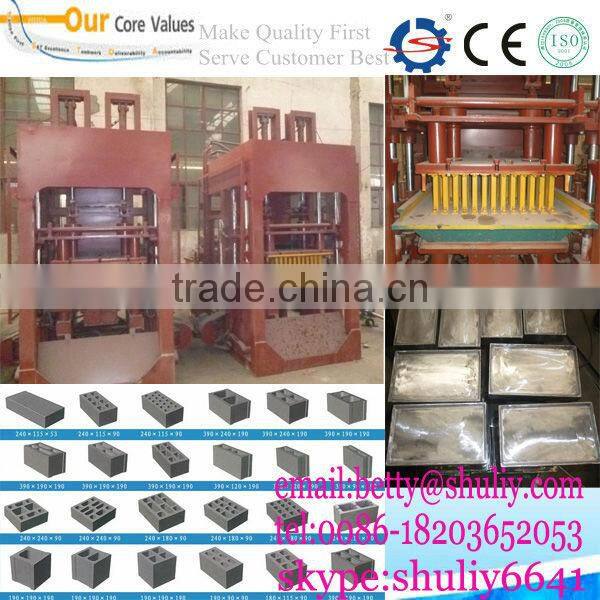 manual concrete block making machine&fly ash bricks machinery&cement blocks machinery