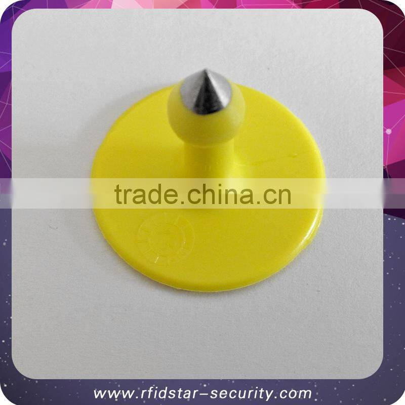 New Yellow Round Sheep Goat Hog Beef Cow Animal Ear Tag Lable With Number