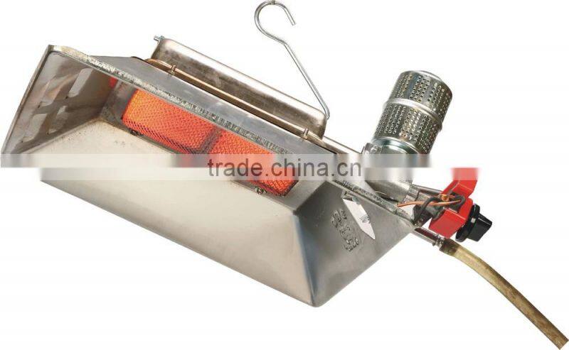 152B Round type infra-red gas heater with safety switch for poultry, poultry gas heater, poultry house heater, POULTRY HEATER