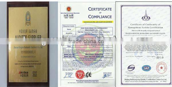 CE certificate wood pellet machine and wood chips grinding machine