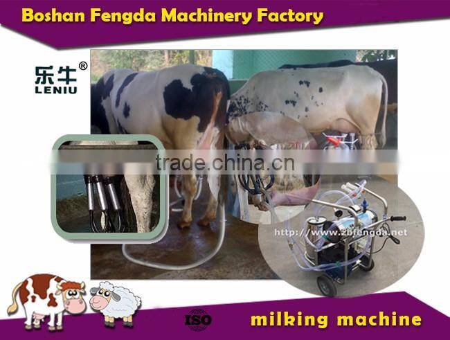 milk bucket single cow portable milking machine