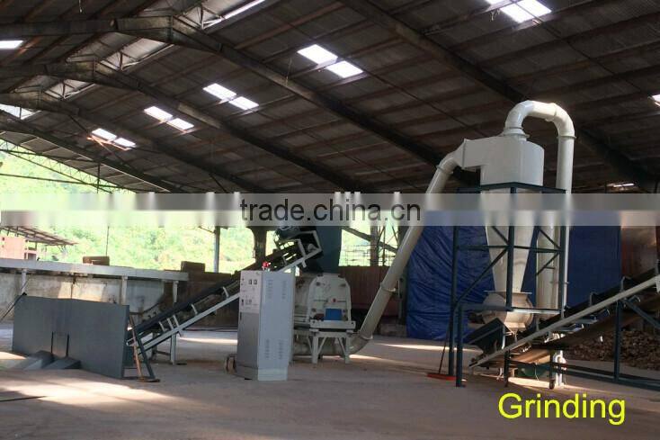 wood pellet milling machine for sugar cane waste products or other biomass matertials