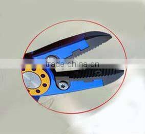 Aluminum Fishing pliers with tungsten compound cutters