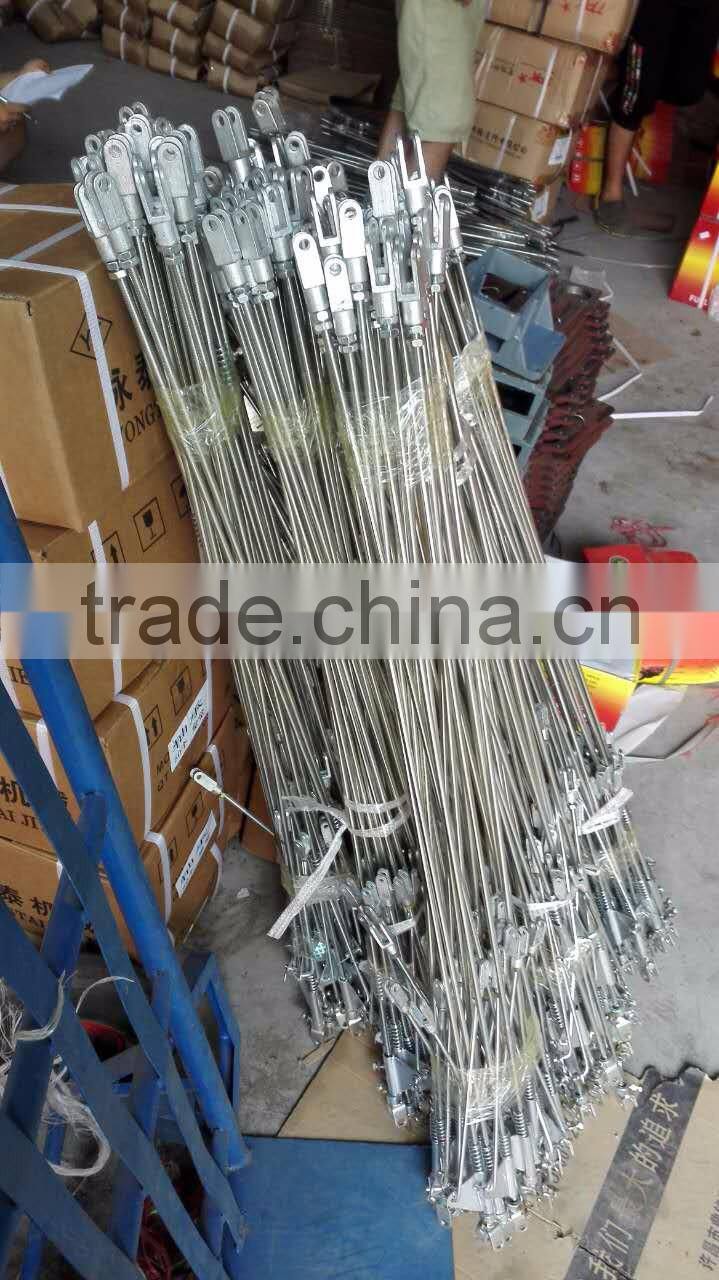 Walking tractor engine spare parts throttle cable