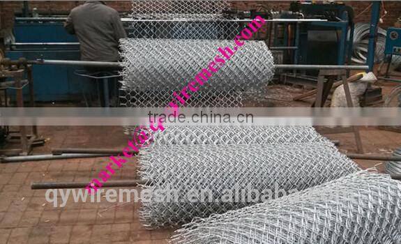Hot sale PVC coated and galvanized chain link fence/stainless steel chain link fence/temporary chain link fence