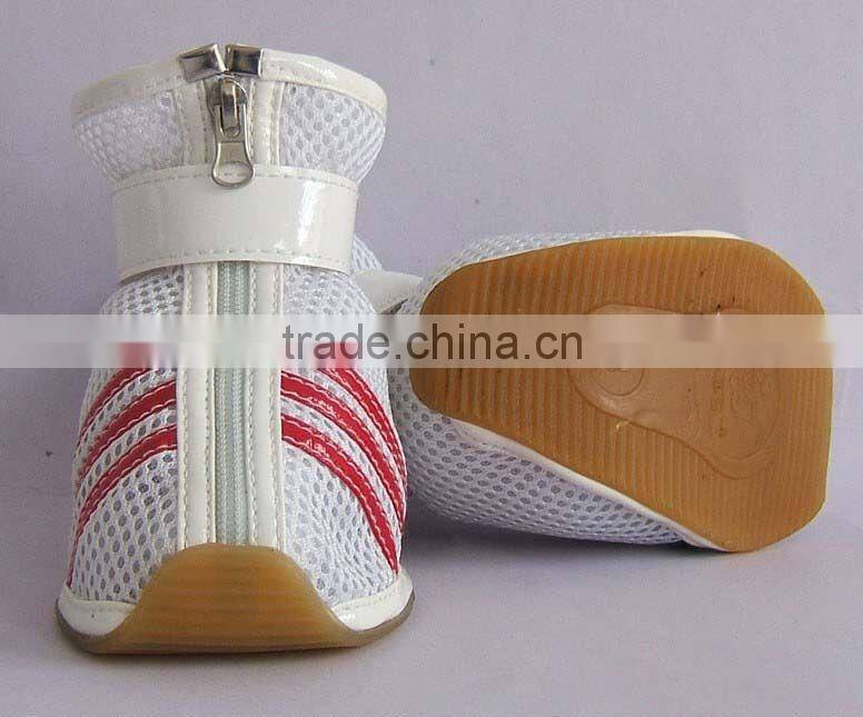 Popular pet footwear for pet with comfortable soft fabric ,custom logo accept.Welcome OEM