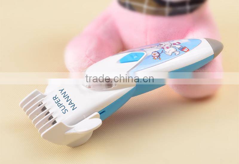 cordless baby hair trimmer with replacement blade set