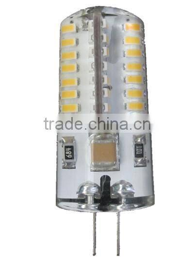 LOW PRICE AC DC 12V LED G4 BULB 1.4W 3014 SILICON LED LAMP G4 SILICON CE ROHS