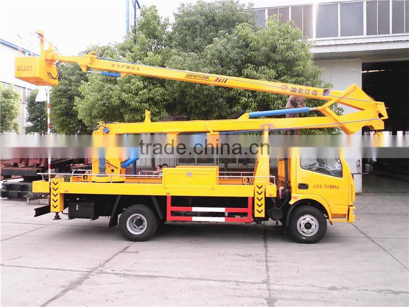 18Meters Dongfeng dfac high altitude working truck for sale