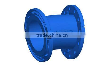 EN545 Double loosing flanged 11.25 degree pipe fittings