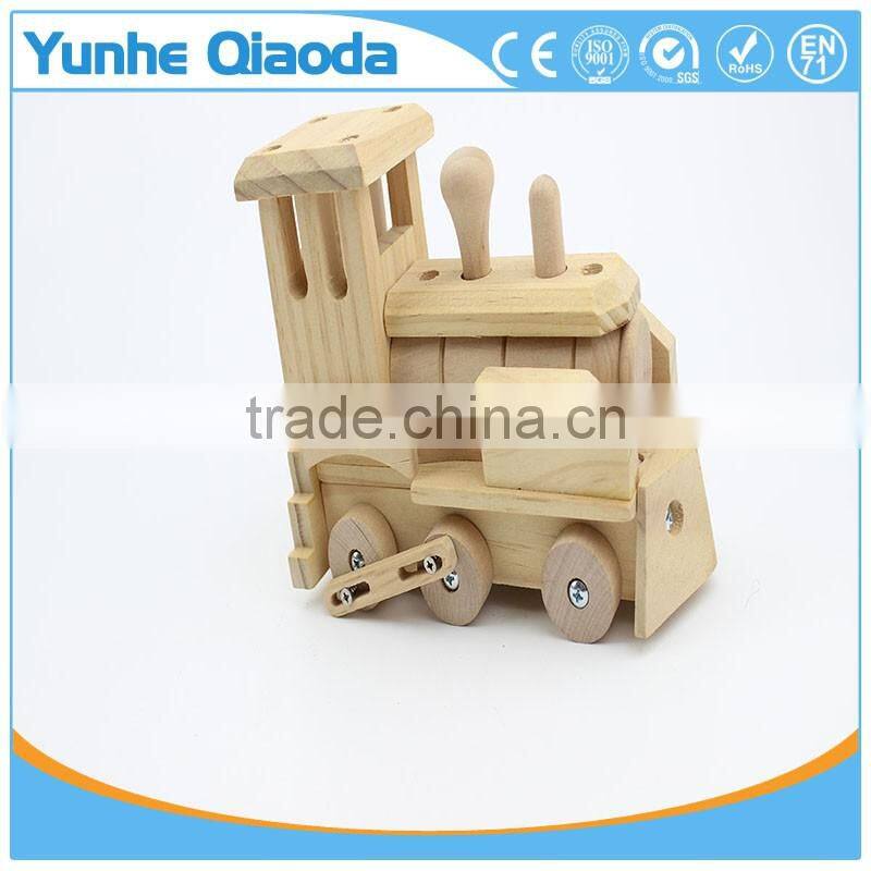 steam railway enginedcraft Kit Assemble Paint DIY 3D Puzzle Toys for Kids Adults the Best Birthday Gift