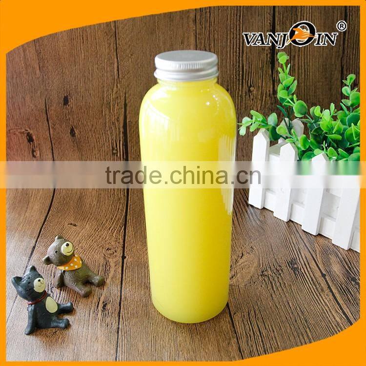 16 Oz. Empty Clear Plastic Juicing Bottles