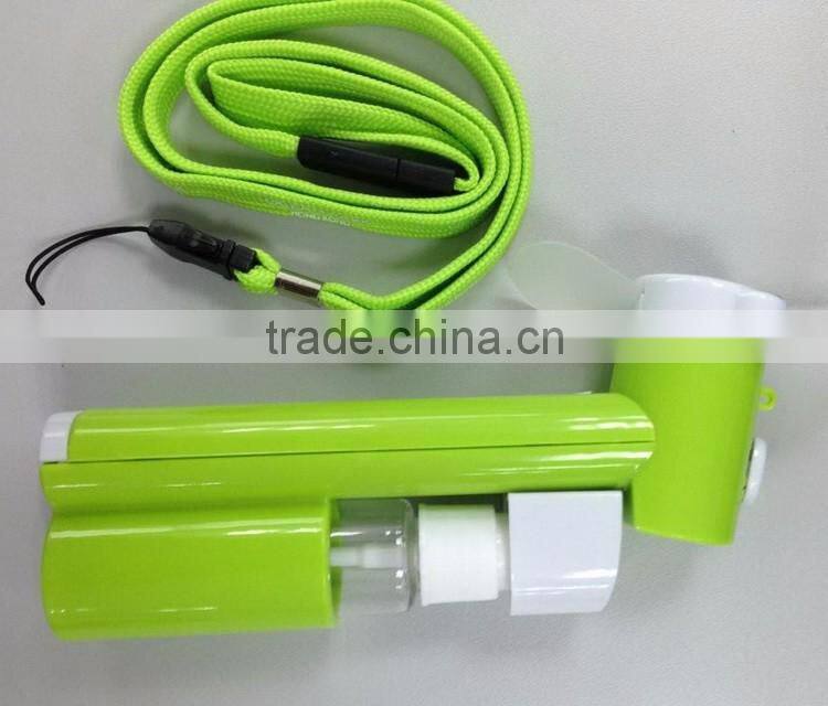 Mini handheld water spray fan