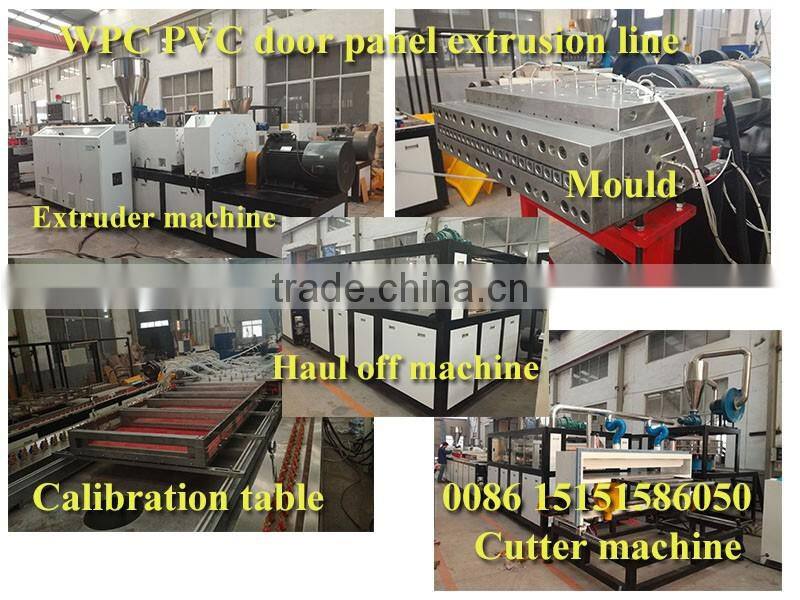 Hot sale PVC Wood Plastic Composite Panel Extruder