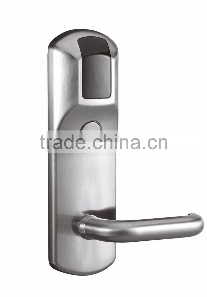 Popular sell touch screen aluminium alloy handle intelligent door lock