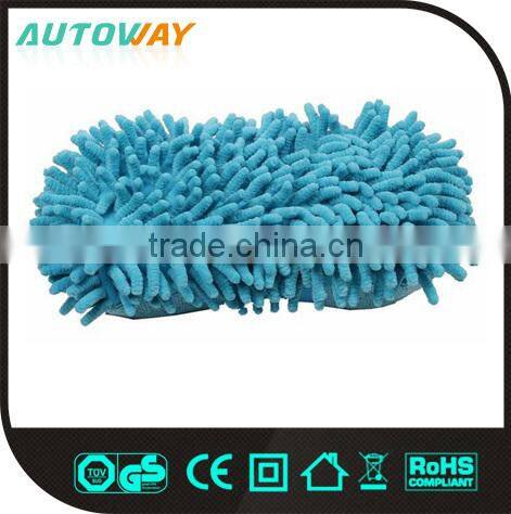 Hand Holder Good Quality chenille car wash sponge