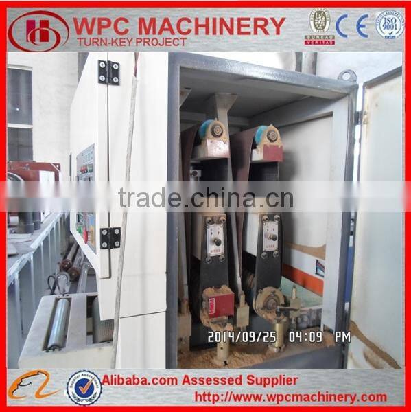 sanding machinery sander equipment for plastic wood pergola