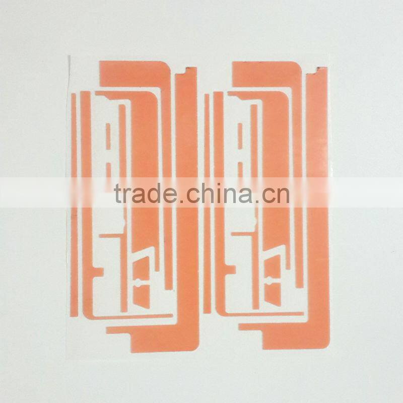 Red adhesive glue sticker ,up and down red glue sticker for Ipod2 for Touch 4