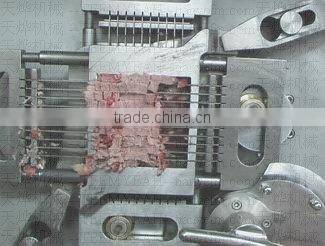 Industrial meat cube cutting machine/ frozen meat block dicer machine / diced meat cube cutter