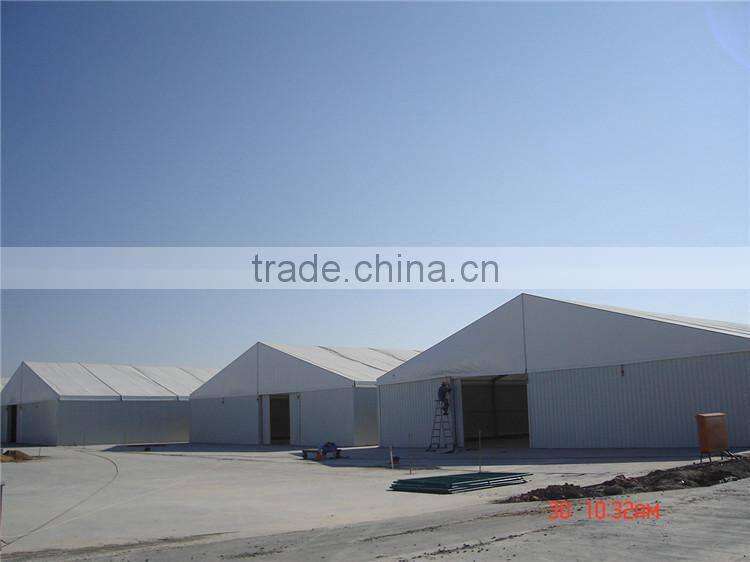 Giant strong aluminum 40 x100m frame tent aircraft hanger tent