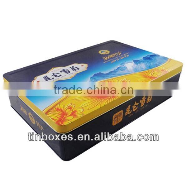 chinese tea tin box for sale