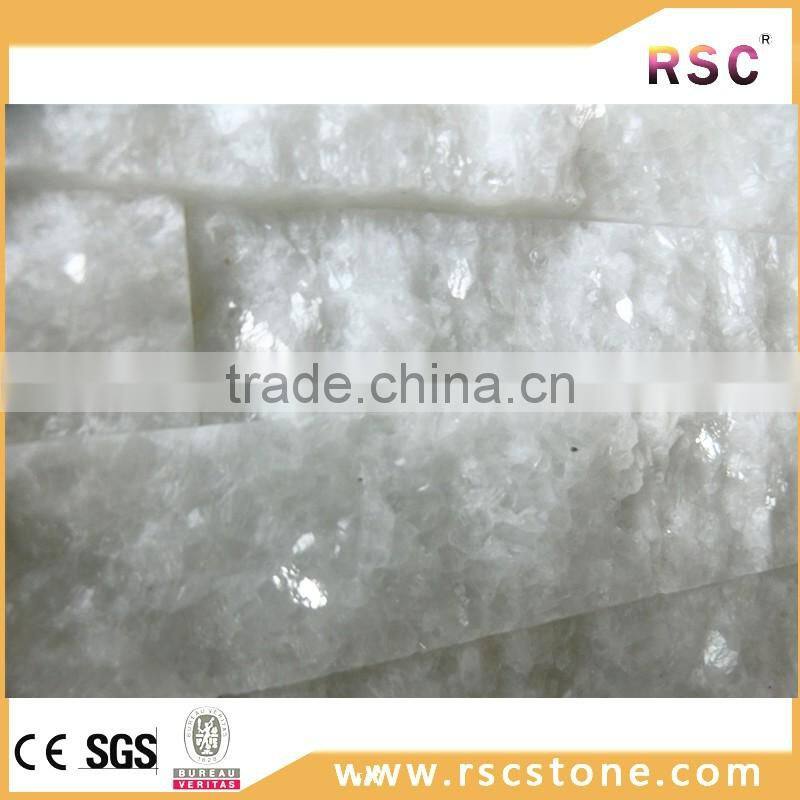 Alibaba China crystal white marble mosaic