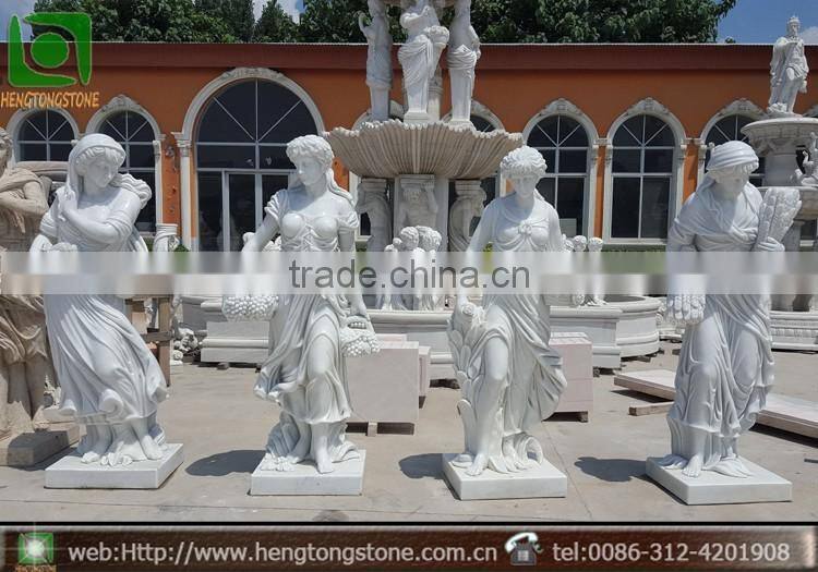 Hand Carved Marble Four Seasons God Statues