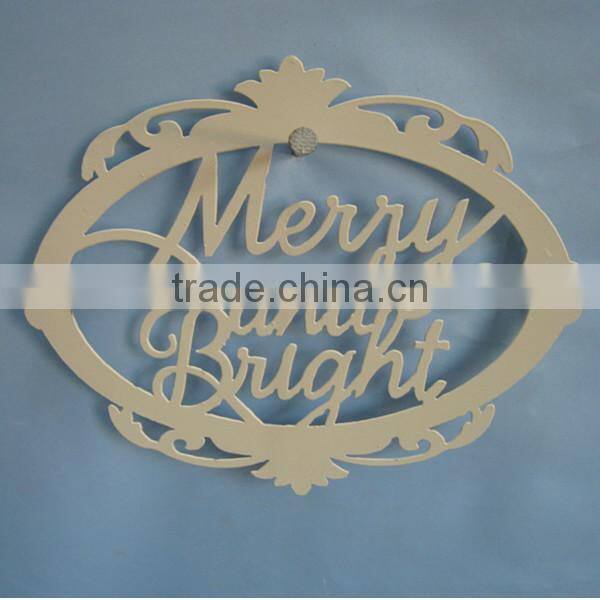 2014 cream white hanging antique Iron Wall Decor