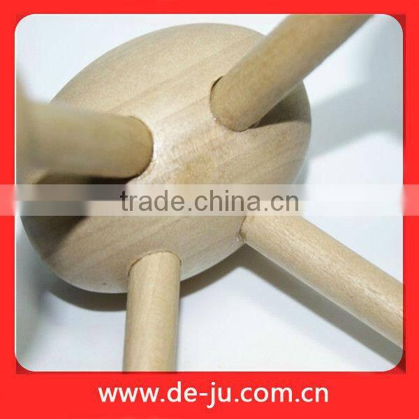 Promotion Body Care Hand Holder Four Legs Scrubber Wood Massage