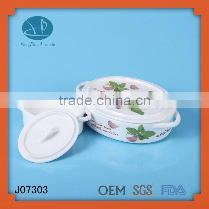 ceramic microwave ovenware bakeware dish baking dish,mason jar lids