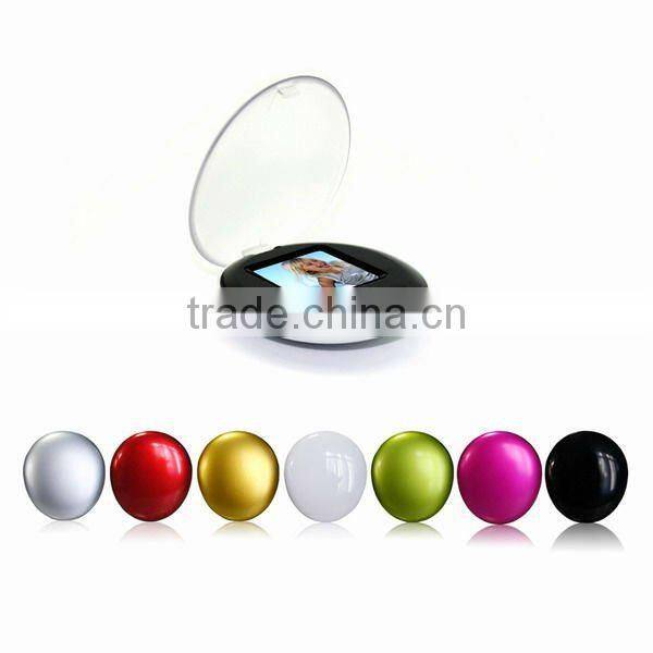 2012 cute 1.5 inch digital photo frame with mirror
