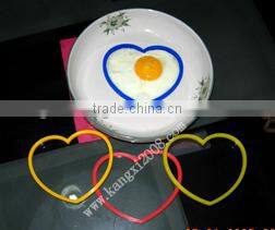 Heart & star shape 100% food grade Silicone Egg Fired Mold