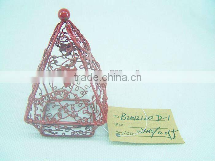 Wire Chocolate gif packaging box with a square base