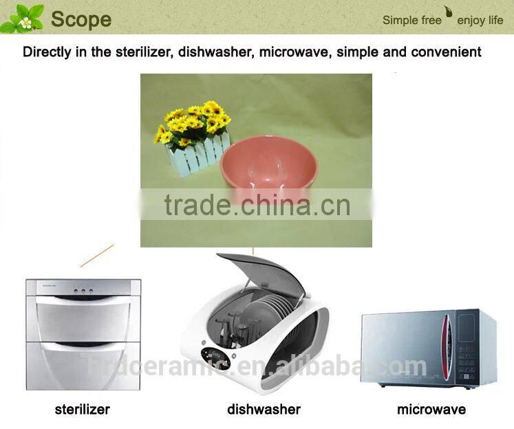 2014 New style korean style cheap ceramic fruit bowl